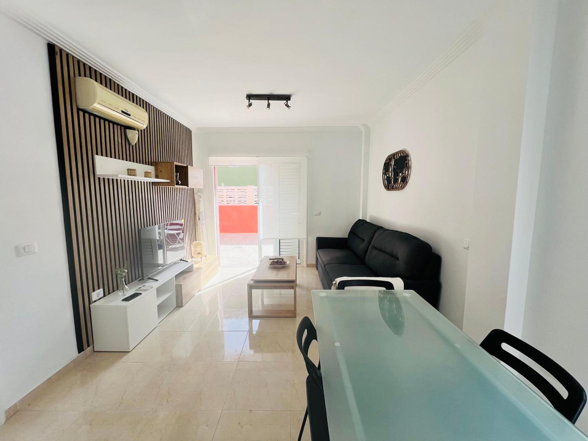 Apartamento Terraza Del Sol Con Piscina En Candelaria Bagian luar foto
