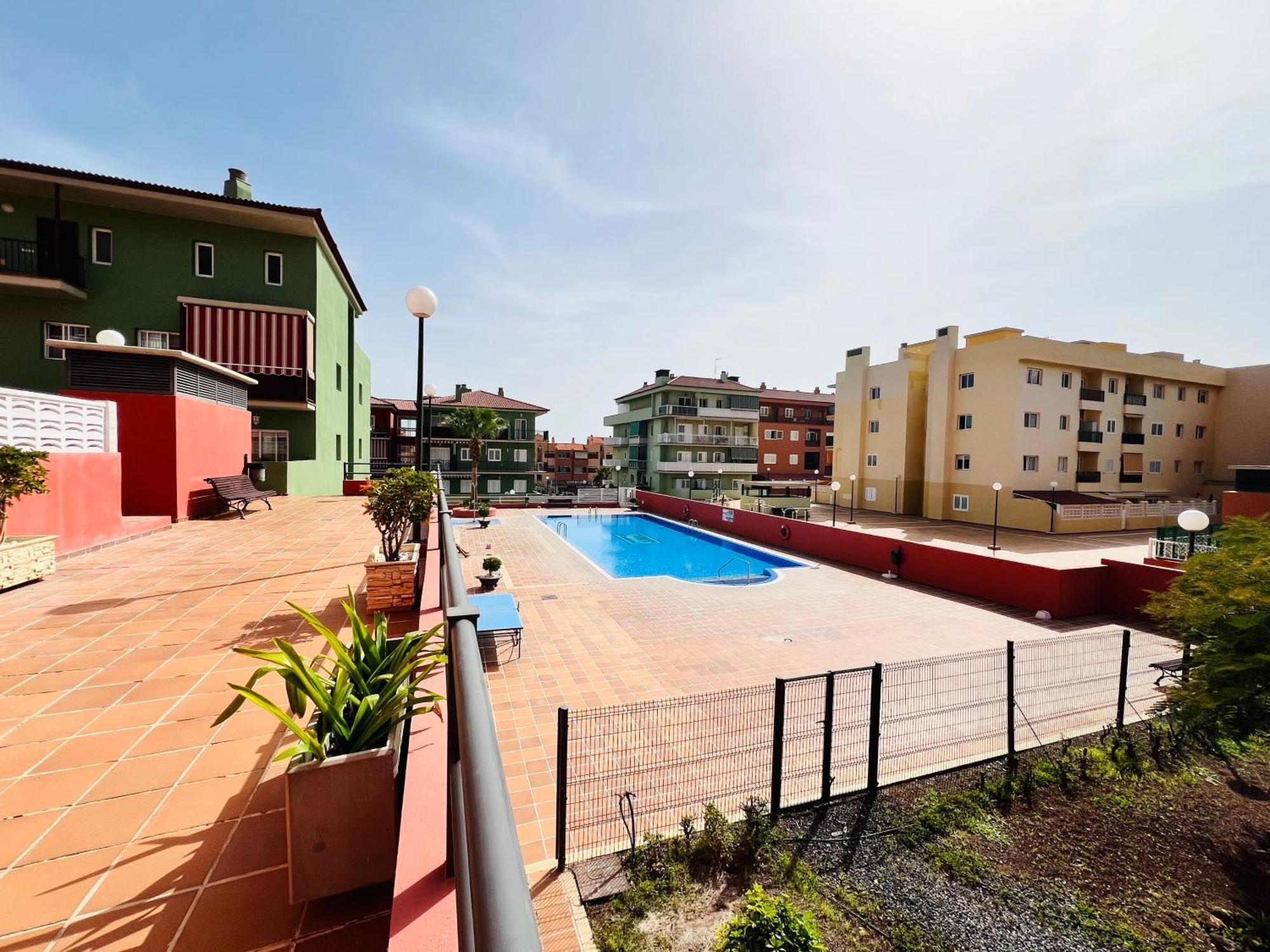 Apartamento Terraza Del Sol Con Piscina En Candelaria Bagian luar foto