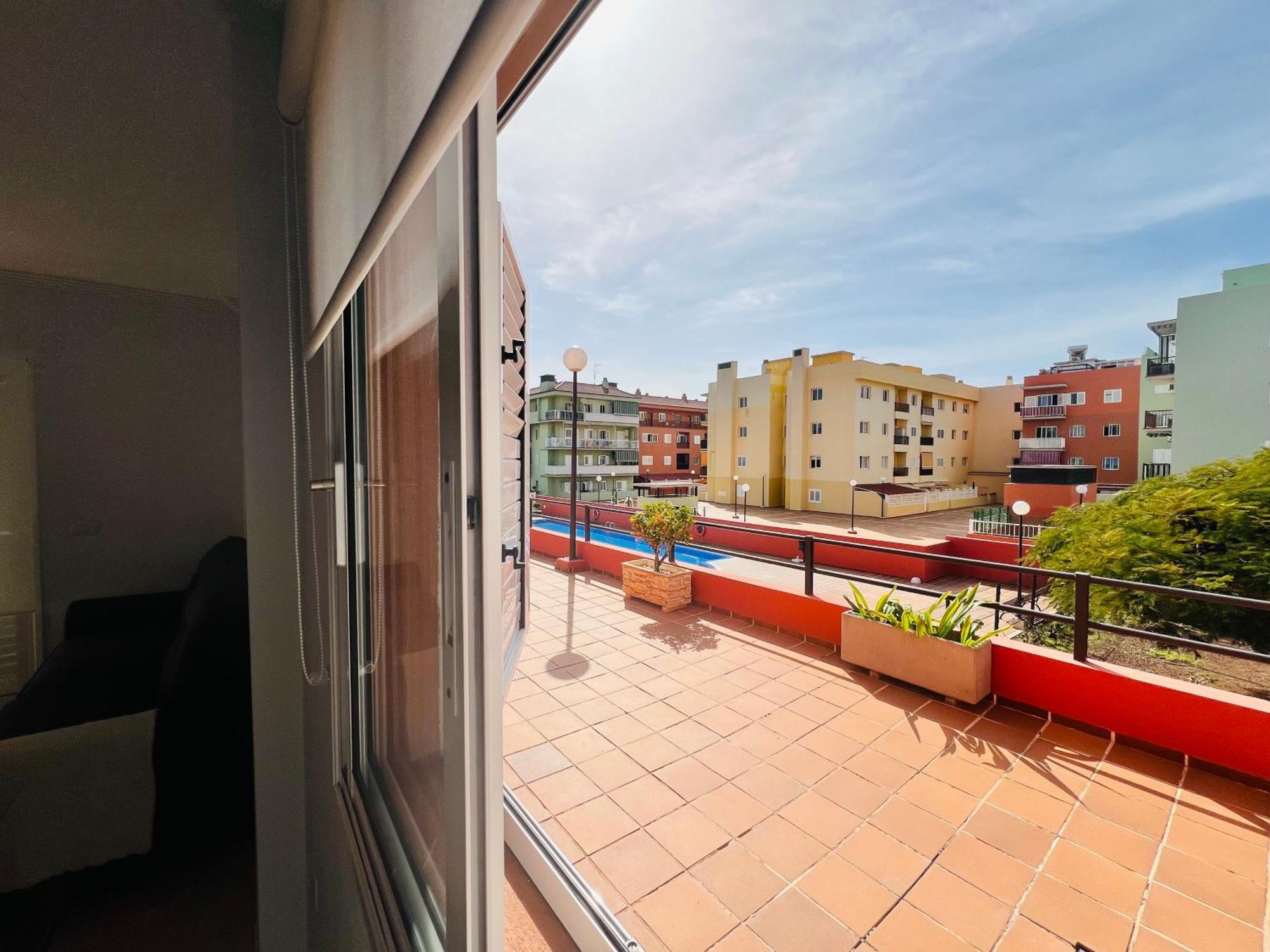 Apartamento Terraza Del Sol Con Piscina En Candelaria Bagian luar foto